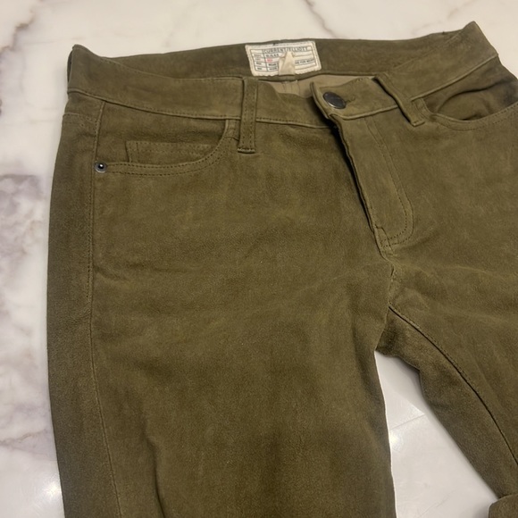 Current Elliot army green suede pants - Picture 6 of 10